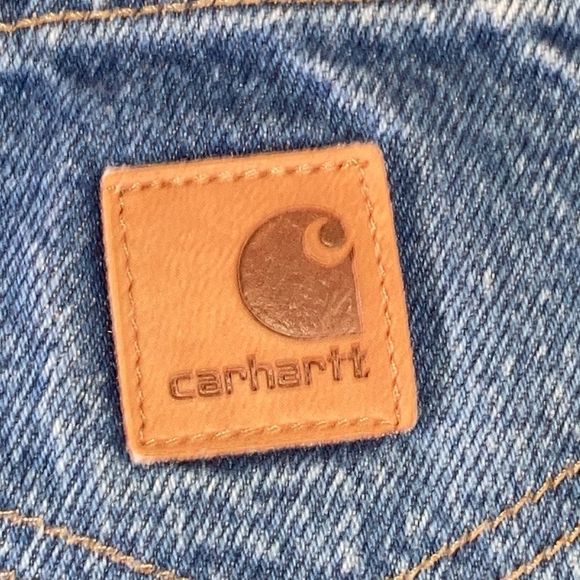 Vtg Mens Carhartt Relaxed Fit Blue Jeans Size 42x34 - Picture 3 of 14